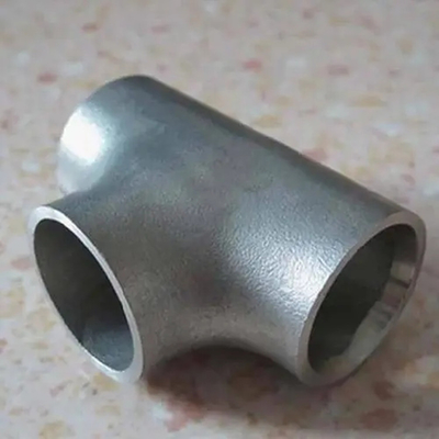 Sch20 304 Seamless Stainless Steel Pipe Fittings ASME B16.9 SS Reducing Tee