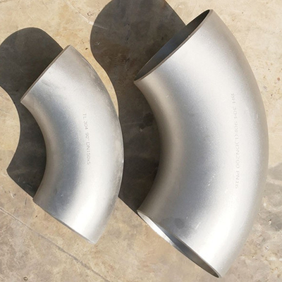 Sch40 Seamless Stainless Steel Pipe Fittings 304SS Degree 90 ASTM B16.9