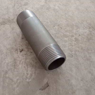 3/4 Inch Swage Pipe Nipple Black Carbon Steel Threaded Fittings NPT For Gas / Oil