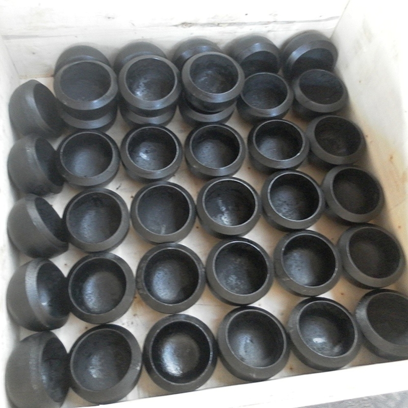 ASTM A234 WPB Carbon Steel End Cap DN50 To DN2000 Customizable SCH40