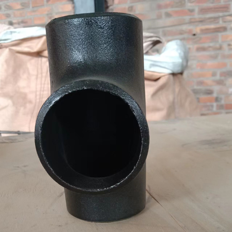 ASME B16.9 Seamless Straight Tee Fitting Pipe Reducing Tee customization