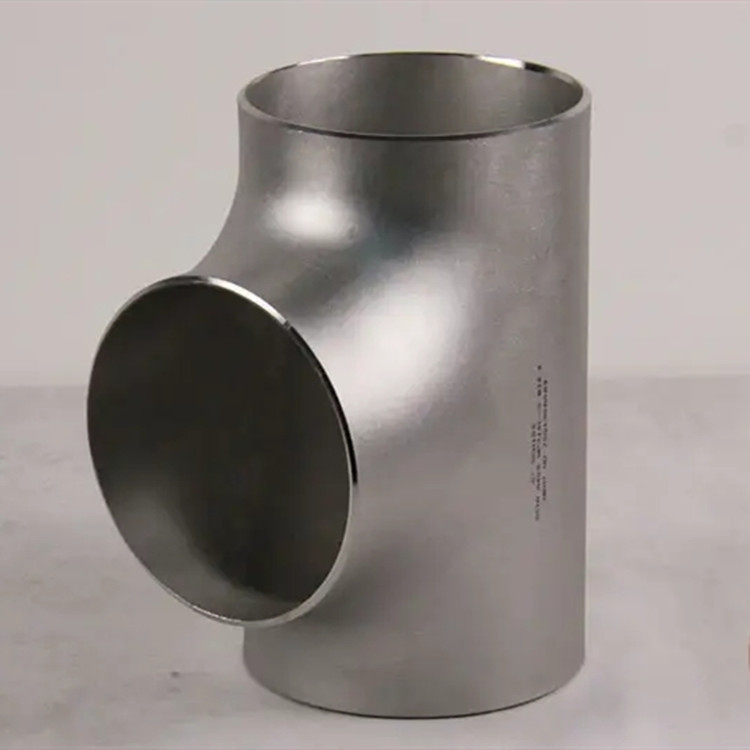 815 UNS32750 Stainless Steel Pipe Tee Fittings 8 Inch ASME Butt Weld Tee