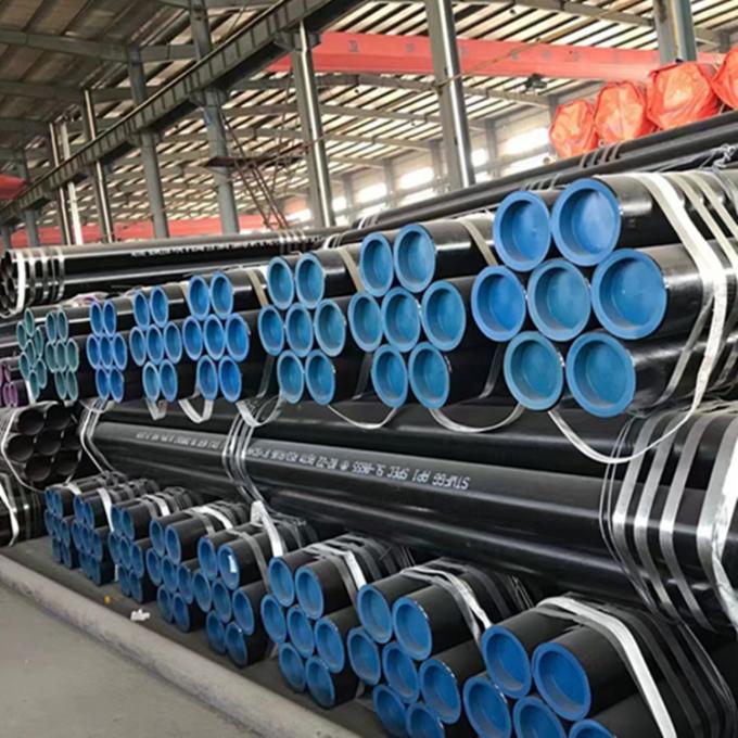 6 M API 5L Welded Seamless Pipe ASME ASTM A53 Black Steel Pipe